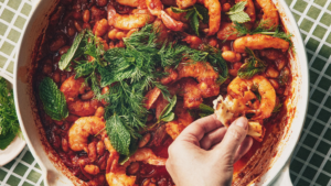 smartcookingtips- shrimp-white Beans
