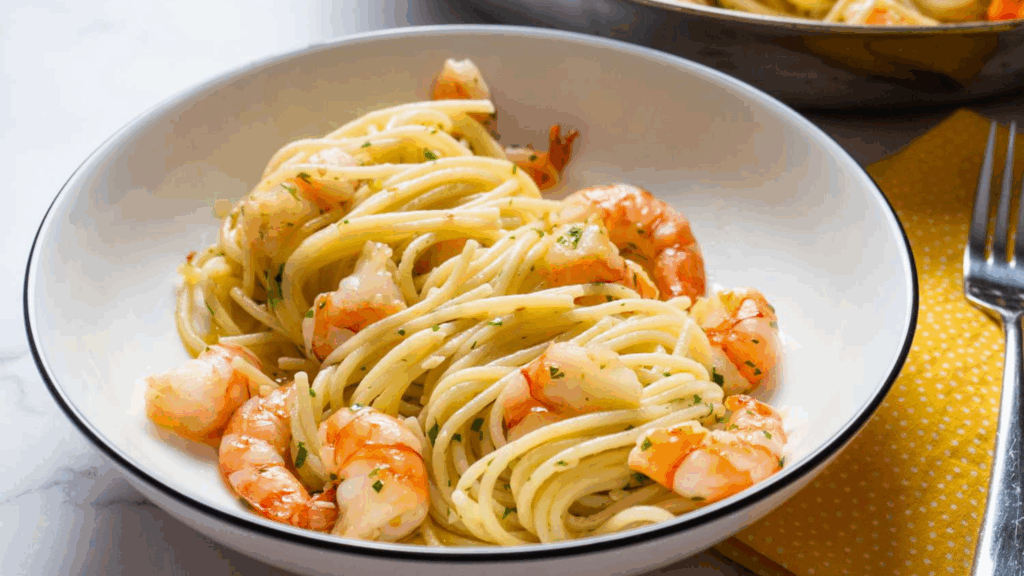 smartcookingtips-shrimp-scampi-with-pasta/5