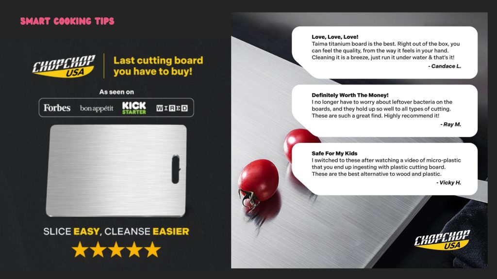 smartcookingtips/chopchop-usa-stainless-steel-cutting-board-review/6