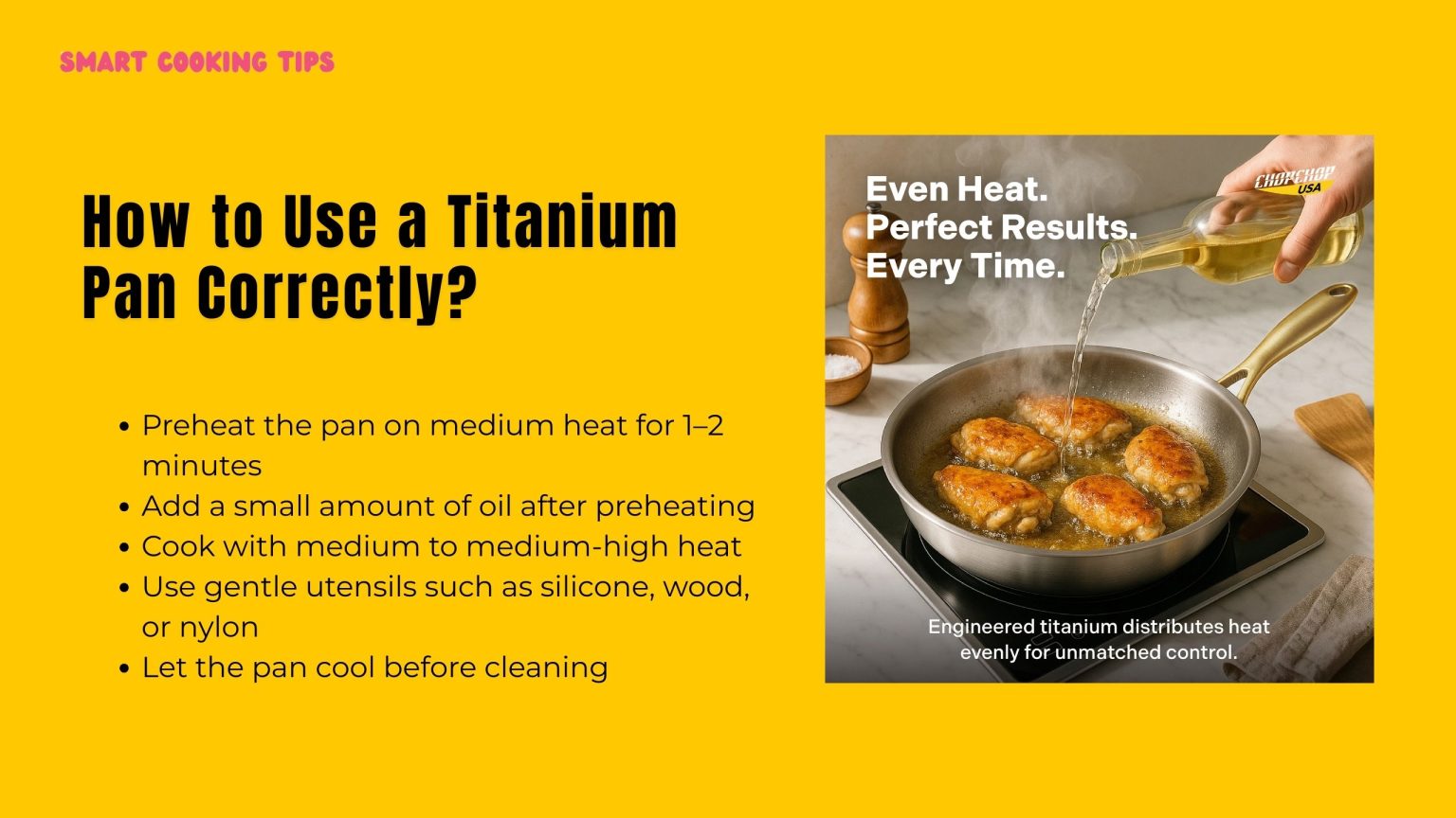 How to Use a Titanium Pan: Complete Guide for Better Cooking